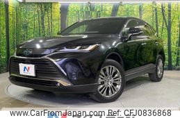 toyota harrier-hybrid 2021 quick_quick_AXUH80_AXUH80-0030287