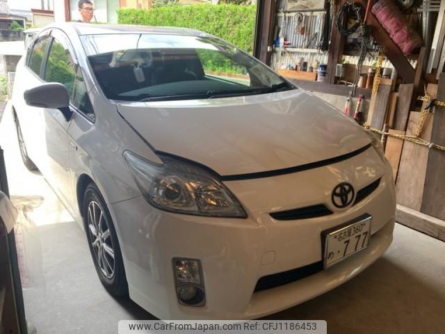 toyota prius 2010 -TOYOTA--Prius DAA-ZVW30--ZVW30-1251824---TOYOTA--Prius DAA-ZVW30--ZVW30-1251824- image 1
