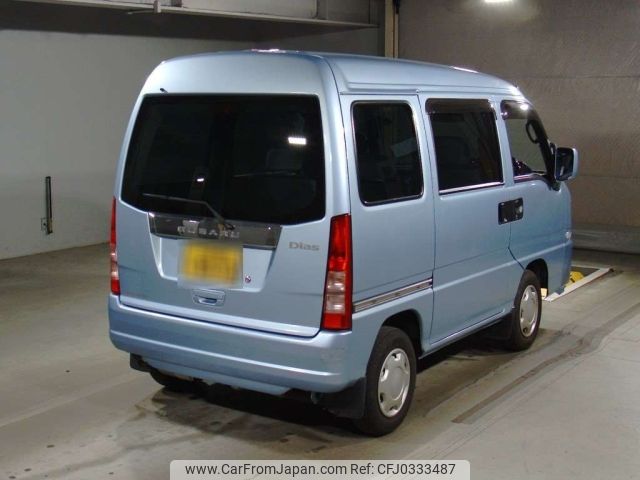 subaru sambar-dias-van 2011 -SUBARU 【大阪 480た9953】--Samber Dias Van TV1-204762---SUBARU 【大阪 480た9953】--Samber Dias Van TV1-204762- image 2