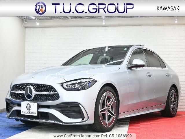 mercedes-benz c-class 2022 quick_quick_5AA-206042C_W1K2060422R084946 image 1