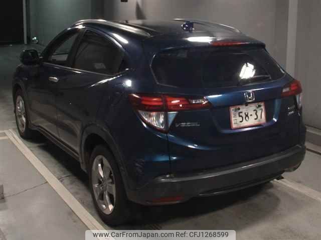 honda vezel 2014 -HONDA--VEZEL RU4-1008600---HONDA--VEZEL RU4-1008600- image 2
