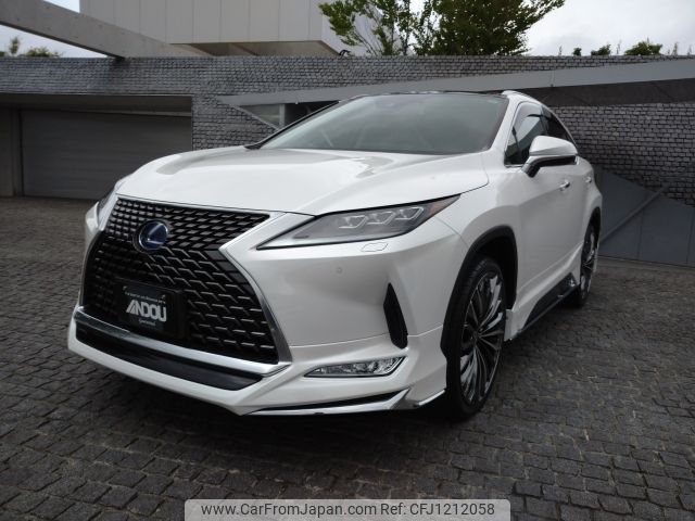 lexus rx 2021 -LEXUS--Lexus RX 6AA-GYL20W--GYL20-0015304---LEXUS--Lexus RX 6AA-GYL20W--GYL20-0015304- image 1