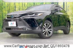 toyota harrier-hybrid 2021 CFJ1893478