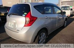 nissan note 2013 TE4555