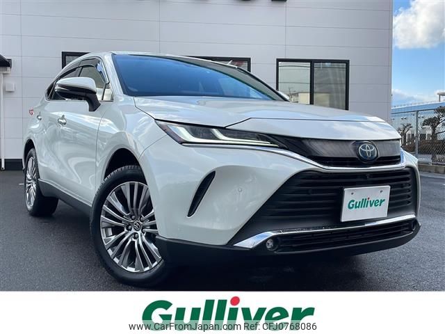 toyota harrier 2021 -TOYOTA--Harrier 6AA-AXUH80--AXUH80-0020847---TOYOTA--Harrier 6AA-AXUH80--AXUH80-0020847- image 1