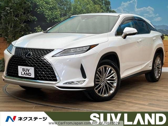 lexus rx 2021 -LEXUS--Lexus RX 6AA-GYL25W--GYL25-0024626---LEXUS--Lexus RX 6AA-GYL25W--GYL25-0024626- image 1