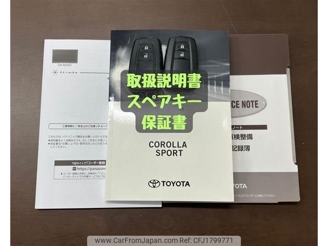 toyota corolla-sport 2019 CFJ1799771 image 2