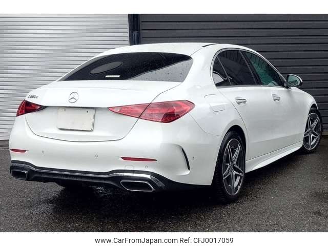 mercedes-benz c-class 2022 -MERCEDES-BENZ 【神戸 304ﾌ3262】--Benz C Class 3CA-206004C--W1K2060042R060113---MERCEDES-BENZ 【神戸 304ﾌ3262】--Benz C Class 3CA-206004C--W1K2060042R060113- image 2