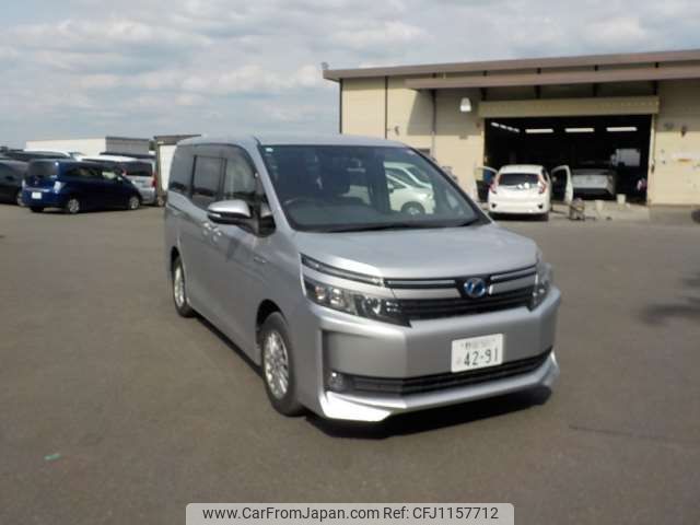 toyota voxy 2014 -TOYOTA 【野田 500】--Voxy DAA-ZWR80G--ZWR80-0074363---TOYOTA 【野田 500】--Voxy DAA-ZWR80G--ZWR80-0074363- image 1