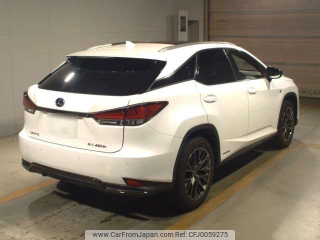 lexus rx 2021 -LEXUS--Lexus RX 6AA-GYL25W--GYL25-0025195---LEXUS--Lexus RX 6AA-GYL25W--GYL25-0025195- image 2