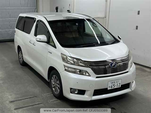 toyota vellfire 2012 -TOYOTA 【群馬 302ネ6512】--Vellfire ATH20W-8019479---TOYOTA 【群馬 302ネ6512】--Vellfire ATH20W-8019479- image 1