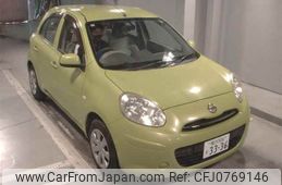 nissan march 2010 -NISSAN 【横浜 506ｽ3336】--March K13-309287---NISSAN 【横浜 506ｽ3336】--March K13-309287-