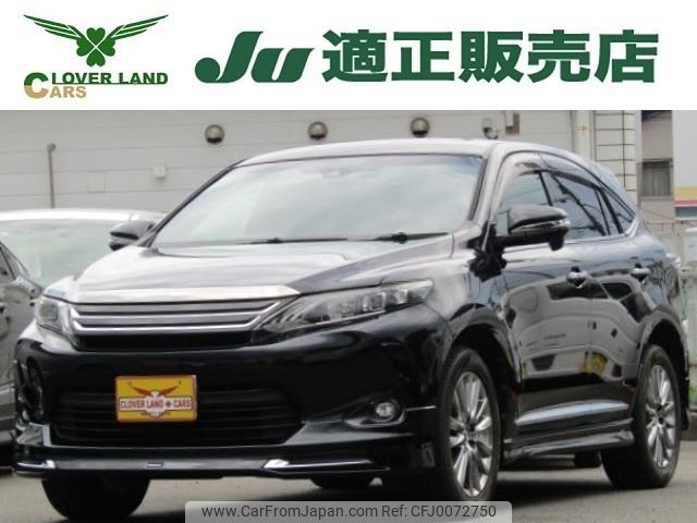 toyota harrier 2014 -TOYOTA--Harrier DBA-ZSU60W--ZSU60-0016297---TOYOTA--Harrier DBA-ZSU60W--ZSU60-0016297- image 1