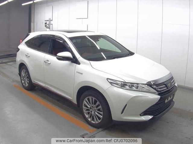 toyota harrier-hybrid 2017 quick_quick_DAA-AVU65W_0051160 image 1