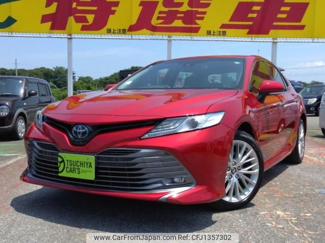 toyota camry 2018 -TOYOTA--Camry DAA-AXVH70--AXVH70-1034857---TOYOTA--Camry DAA-AXVH70--AXVH70-1034857- image 1