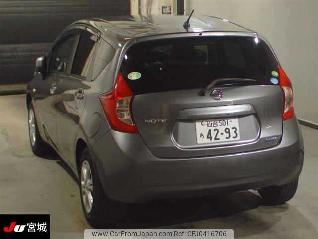 nissan note 2013 -NISSAN 【仙台 501ﾁ4293】--Note E12--121777---NISSAN 【仙台 501ﾁ4293】--Note E12--121777- image 2