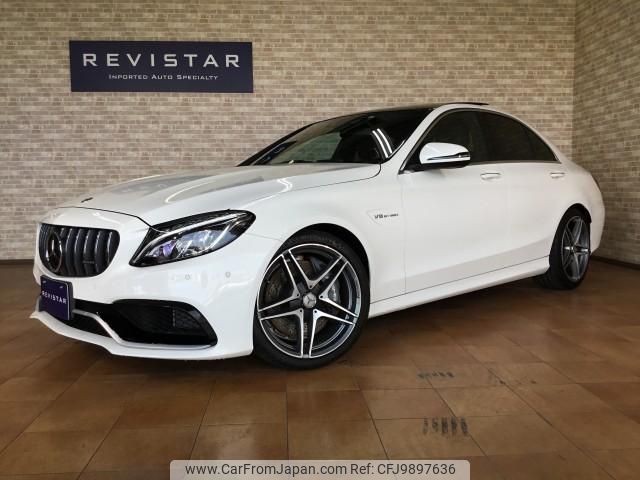 mercedes-benz c-class 2018 quick_quick_CBA-205086_WDD2050862F424518 image 1