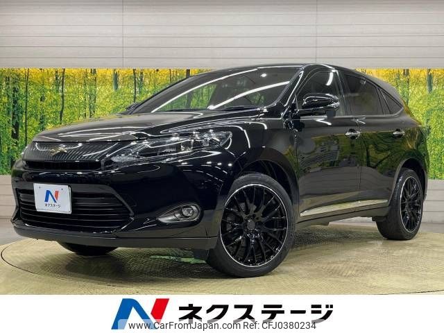 toyota harrier 2017 -TOYOTA--Harrier DBA-ZSU60W--ZSU60-0104927---TOYOTA--Harrier DBA-ZSU60W--ZSU60-0104927- image 1