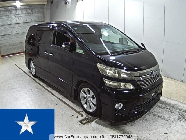 toyota vellfire 2012 CFJ1770043 image 1