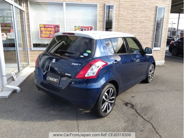 suzuki swift 2015 -SUZUKI--Swift DBA-ZC72S--ZC72S-368305---SUZUKI--Swift DBA-ZC72S--ZC72S-368305- image 2