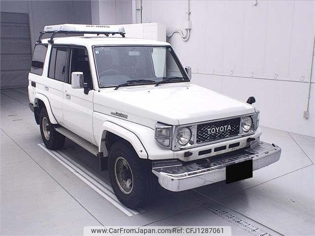 toyota land-cruiser 1998 -TOYOTA--Land Cruiser HZJ77HV-0009806---TOYOTA--Land Cruiser HZJ77HV-0009806- image 1