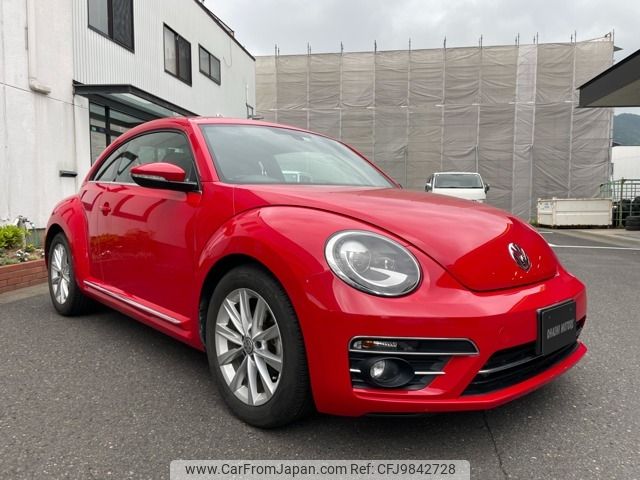 volkswagen the-beetle 2019 -VOLKSWAGEN--VW The Beetle DBA-16CBZ--WVWZZZ16ZKM713281---VOLKSWAGEN--VW The Beetle DBA-16CBZ--WVWZZZ16ZKM713281- image 1