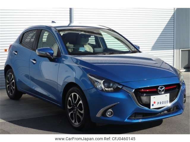 mazda demio 2015 -MAZDA--Demio LDA-DJ5FS--DJ5FS-142281---MAZDA--Demio LDA-DJ5FS--DJ5FS-142281- image 1