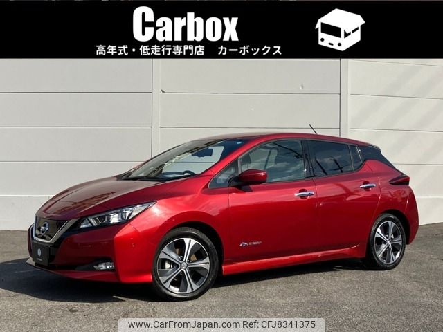 nissan leaf 2018 -NISSAN--Leaf ZAA-ZE1--ZE1-013258---NISSAN--Leaf ZAA-ZE1--ZE1-013258- image 1