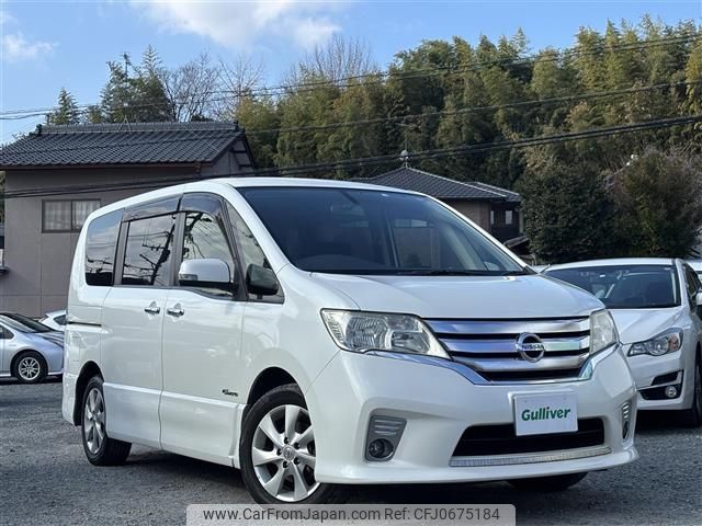 nissan serena 2013 -NISSAN--Serena DAA-HFC26--HFC26-123585---NISSAN--Serena DAA-HFC26--HFC26-123585- image 1