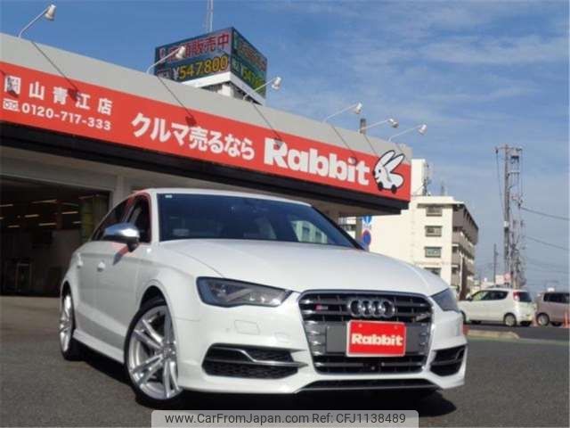 audi s3 2015 -AUDI 【福山 335】--Audi S3 ABA-8VCJXL--WAUZZZ8V5F1064049---AUDI 【福山 335】--Audi S3 ABA-8VCJXL--WAUZZZ8V5F1064049- image 1