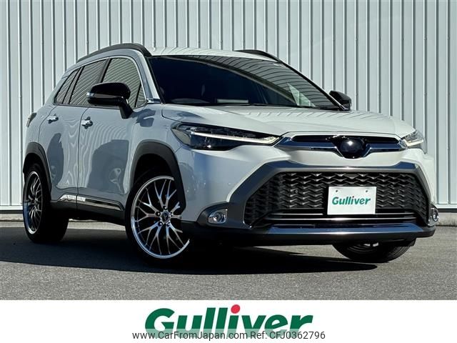 toyota corolla-cross 2021 -TOYOTA--Corolla Cross 6AA-ZVG11--ZVG11-1008200---TOYOTA--Corolla Cross 6AA-ZVG11--ZVG11-1008200- image 1