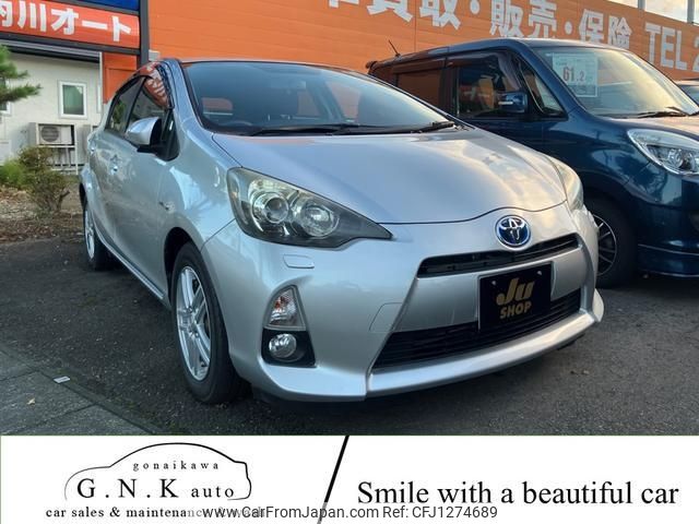 toyota aqua 2012 CFJ1274689 image 1