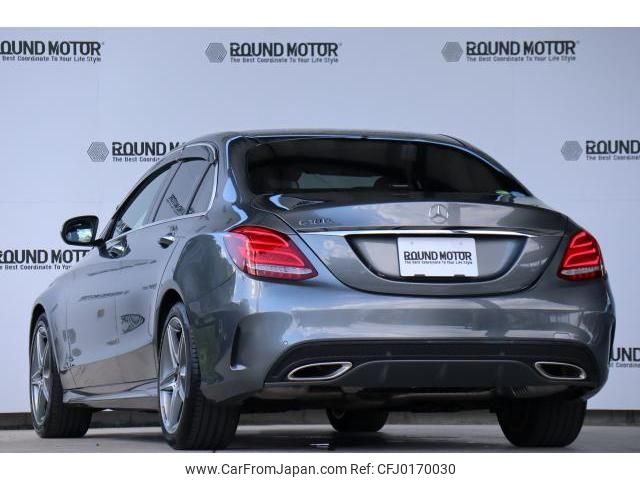 mercedes-benz c-class 2018 quick_quick_DBA-205040C_WDD2050402R404303 image 2