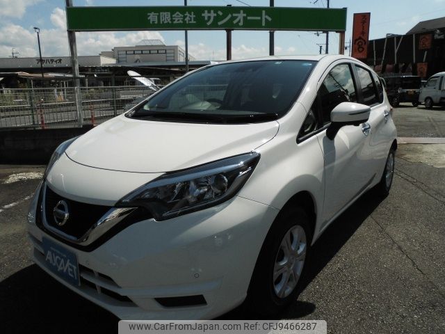 nissan note 2018 -NISSAN--Note DBA-E12--E12-606419---NISSAN--Note DBA-E12--E12-606419- image 1