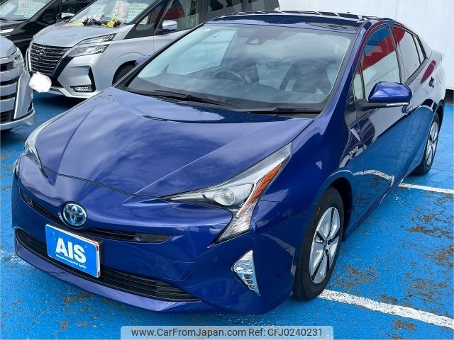 toyota prius 2018 -TOYOTA--Prius DAA-ZVW51--ZVW51-6072103---TOYOTA--Prius DAA-ZVW51--ZVW51-6072103- image 1