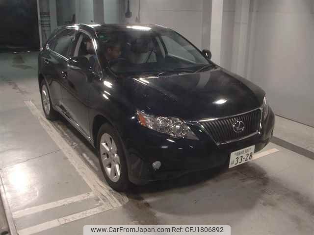 lexus rx 2010 CFJ1806892 image 1