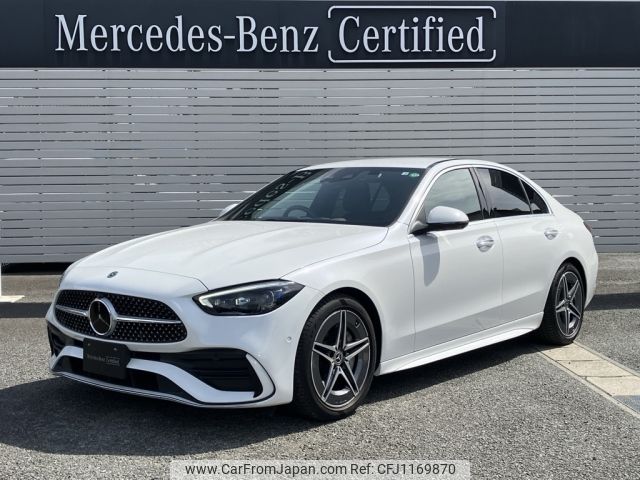 mercedes-benz c-class 2022 -MERCEDES-BENZ--Benz C Class 3CA-206004C--W1K2060042F022144---MERCEDES-BENZ--Benz C Class 3CA-206004C--W1K2060042F022144- image 1