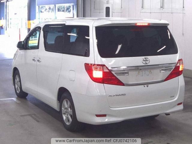 toyota alphard 2012 quick_quick_DBA-ANH20W_ANH20-8215007 image 2