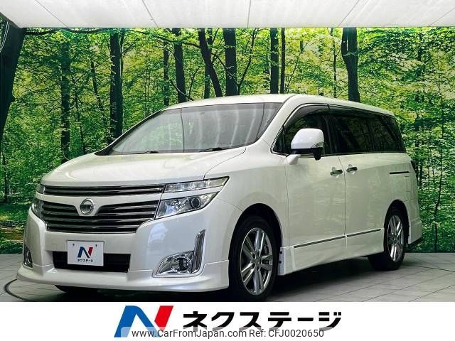 nissan elgrand 2013 -NISSAN--Elgrand DBA-TE52--TE52-054572---NISSAN--Elgrand DBA-TE52--TE52-054572- image 1