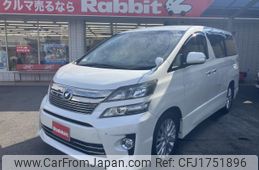 toyota vellfire 2012 CFJ1751896