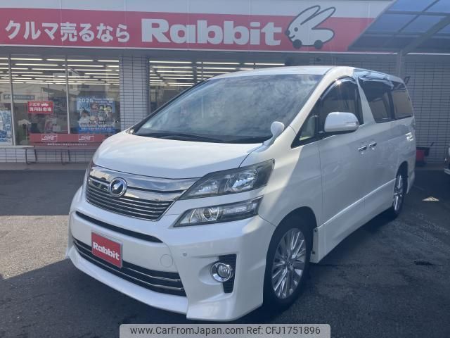 toyota vellfire 2012 CFJ1751896 image 1