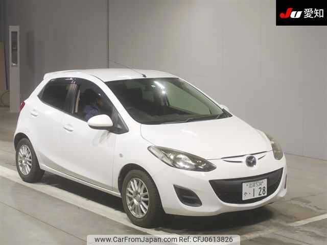 mazda demio 2014 -MAZDA 【滋賀 534ﾔ128】--Demio DE3FS--570487---MAZDA 【滋賀 534ﾔ128】--Demio DE3FS--570487- image 1