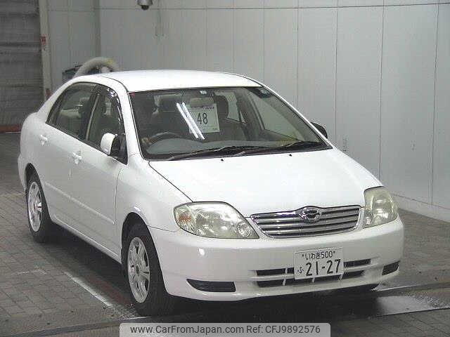 toyota corolla 2004 -TOYOTA 【いわき 500ﾌ2127】--Corolla NZE121-3202489---TOYOTA 【いわき 500ﾌ2127】--Corolla NZE121-3202489- image 1