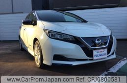 nissan leaf 2018 -NISSAN 【名変中 】--Leaf ZE1--011785---NISSAN 【名変中 】--Leaf ZE1--011785-