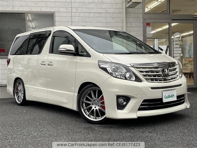 toyota alphard 2013 -TOYOTA--Alphard DBA-ANH20W--ANH20-8283017---TOYOTA--Alphard DBA-ANH20W--ANH20-8283017- image 1