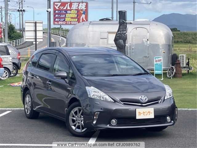 toyota prius-α 2013 -TOYOTA 【久留米 301ｾ9489】--Prius α DAA-ZVW40W--ZVW40-0001575---TOYOTA 【久留米 301ｾ9489】--Prius α DAA-ZVW40W--ZVW40-0001575- image 1