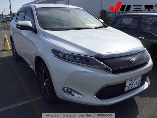 toyota harrier 2015 -TOYOTA 【岐阜 302ﾋ8516】--Harrier ZSU60W--0057080---TOYOTA 【岐阜 302ﾋ8516】--Harrier ZSU60W--0057080- image 1