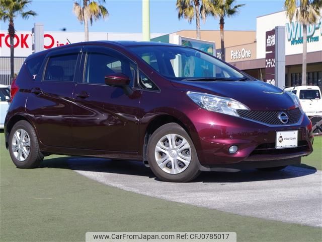 nissan note 2016 -NISSAN--Note DBA-E12--E12-452923---NISSAN--Note DBA-E12--E12-452923- image 1