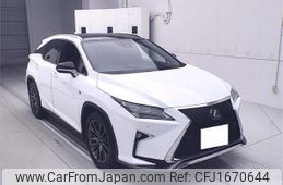 lexus rx 2016 CFJ1670644