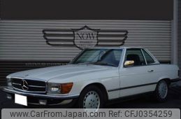 mercedes-benz sl-class 1985 CFJ0354259